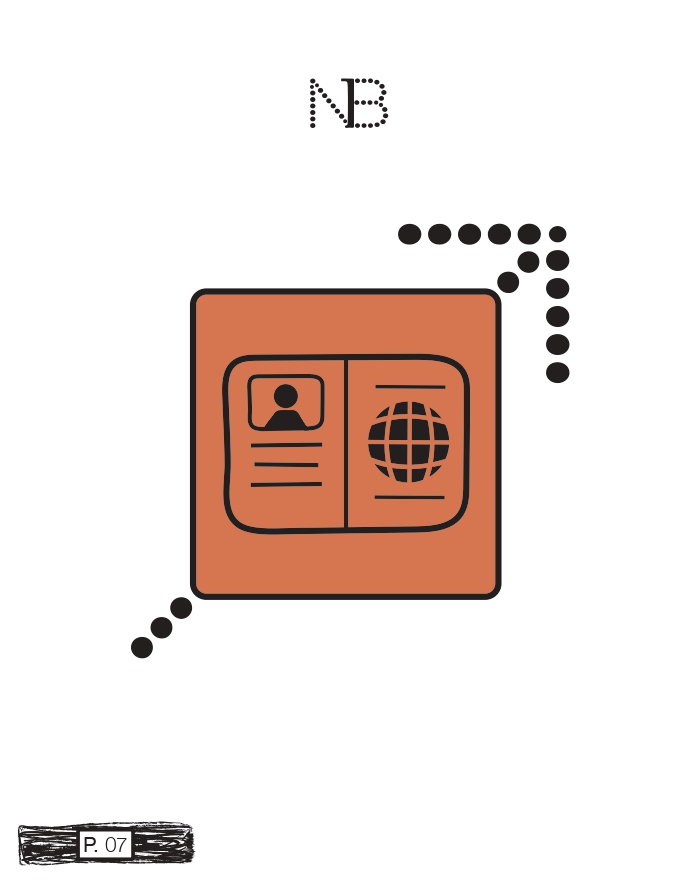 Navigating Borders Zine gallery image